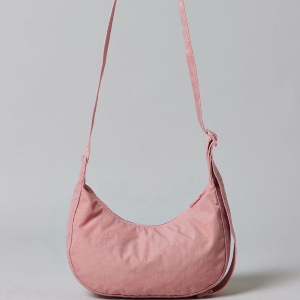 Urban Outfitters Exclusive Rose Tan Small Crescent BAGGU